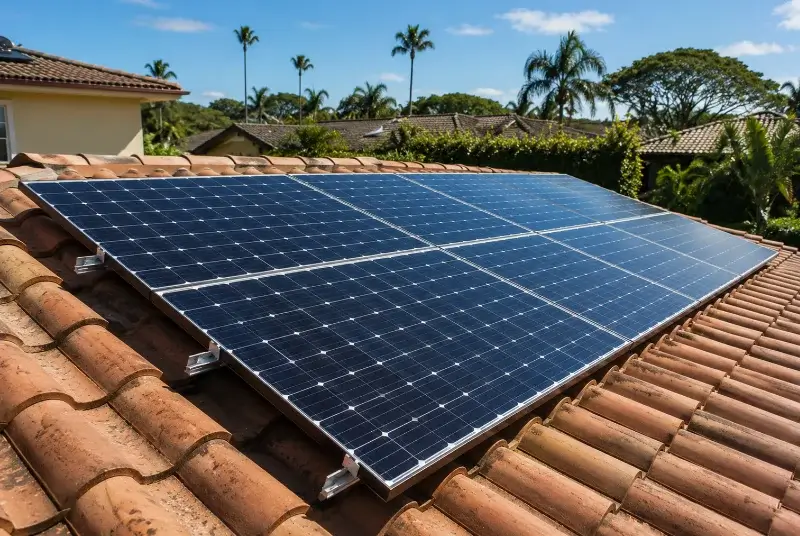 Installation de panneaux solaires à Plaigne